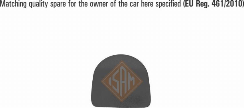 Isam 0152821 - Покриття буфера, причіпне обладнання. autocars.com.ua