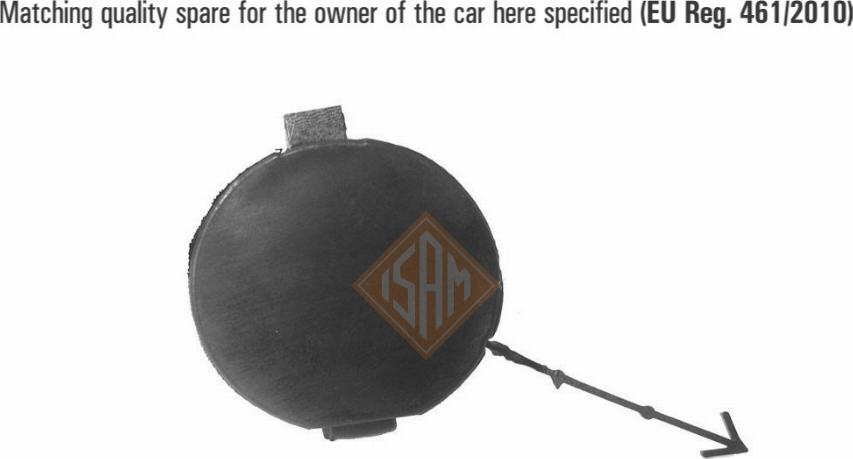 Isam 0302811 - Покриття буфера, причіпне обладнання. autocars.com.ua