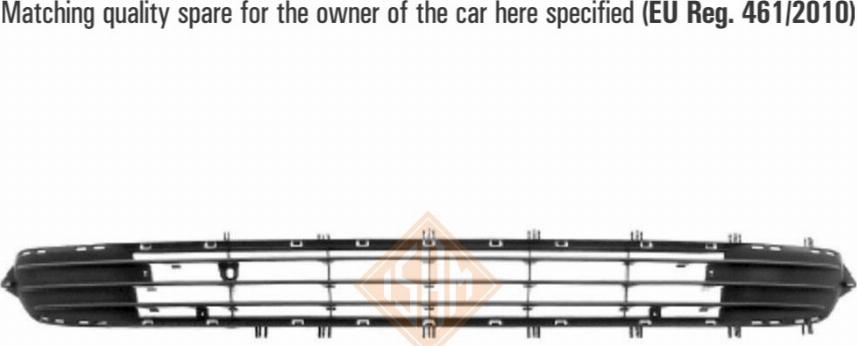 Isam 0728710 - Решітка вентилятора, буфер autocars.com.ua