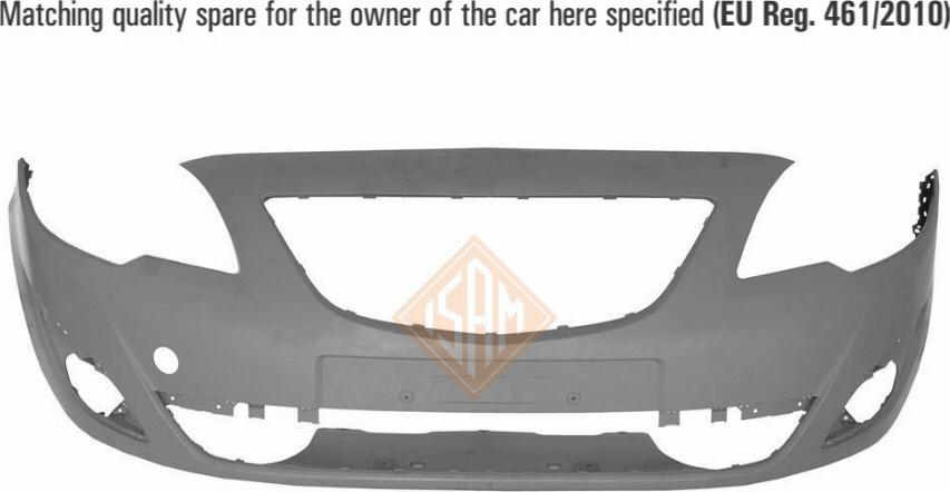 Isam 0738111 - Буфер, бампер autocars.com.ua