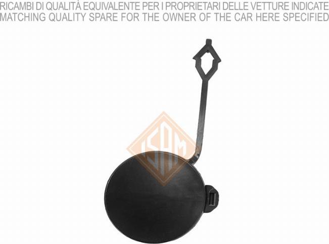 I.S.A.M. 0754811 - Покриття буфера, причіпне обладнання. autocars.com.ua
