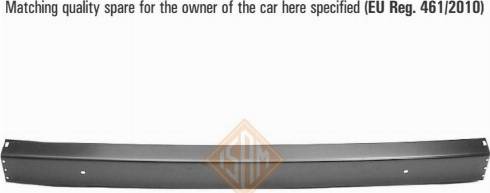I.S.A.M. 0912108 - Буфер, бампер autocars.com.ua
