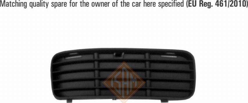 I.S.A.M. 0915711 - Решітка вентилятора, буфер autocars.com.ua