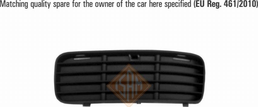 I.S.A.M. 0915712 - Решітка вентилятора, буфер autocars.com.ua