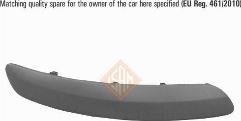 I.S.A.M. 0916711 - Облицювання / захисна накладка, буфер autocars.com.ua