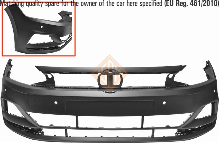 Isam 0951115 - Буфер, бампер autocars.com.ua