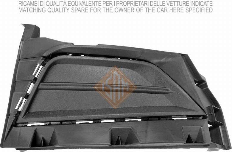 I.S.A.M. 0951716 - Решітка вентилятора, буфер autocars.com.ua