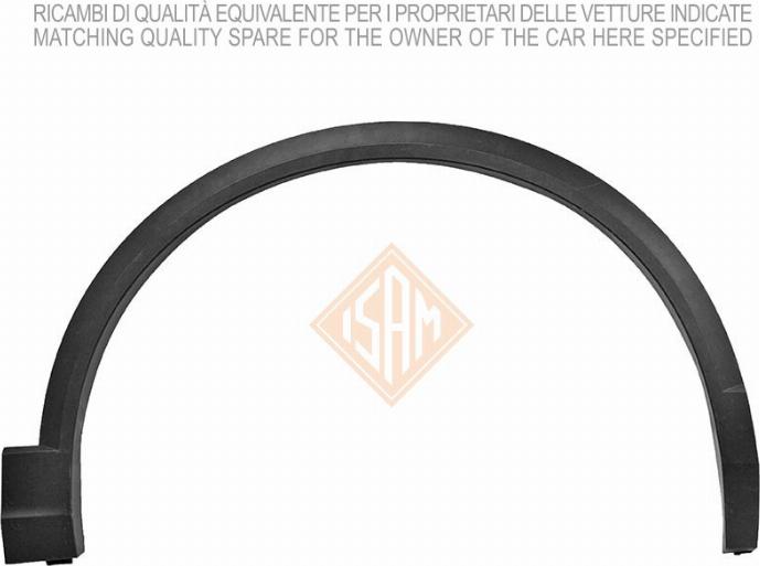 I.S.A.M. 0953911 - Облицювання / захисна накладка, крило autocars.com.ua