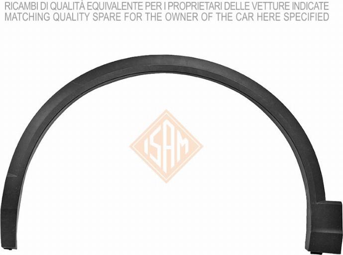 I.S.A.M. 0953912 - Облицювання / захисна накладка, крило autocars.com.ua