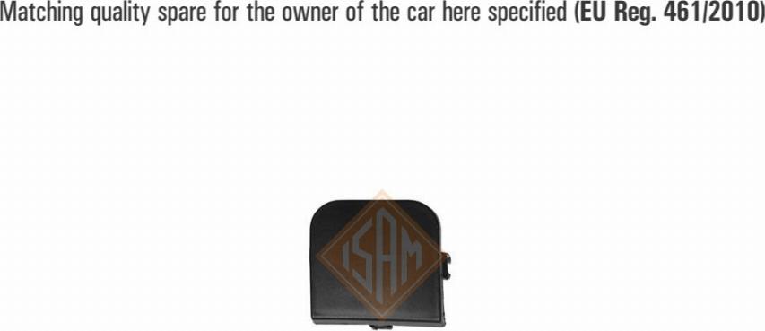 Isam 1001811 - Покриття буфера, причіпне обладнання. autocars.com.ua