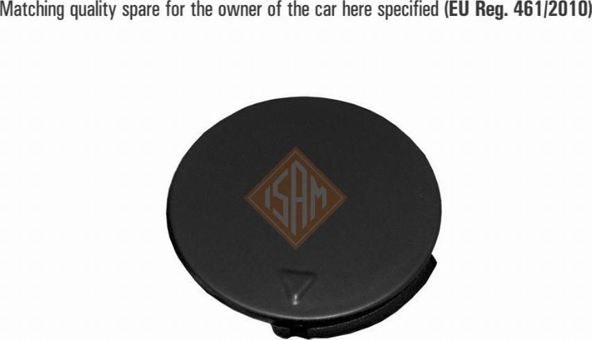Isam 1003811 - Покриття буфера, причіпне обладнання. autocars.com.ua