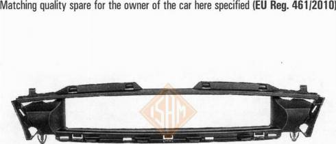 I.S.A.M. 1005710 - Решітка радіатора autocars.com.ua