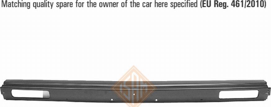 I.S.A.M. 1017110 - Буфер, бампер autocars.com.ua