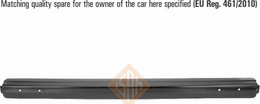 I.S.A.M. 1017120 - Буфер, бампер autocars.com.ua