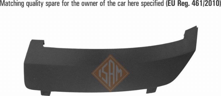 Isam 1039820 - Покриття буфера, причіпне обладнання. autocars.com.ua