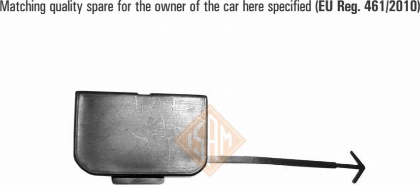 Isam 1101811 - Покриття буфера, причіпне обладнання. autocars.com.ua