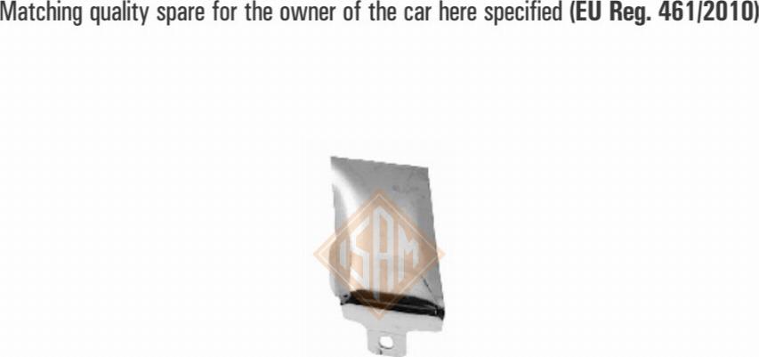 I.S.A.M. 1109711 - Облицювання, бампер autocars.com.ua