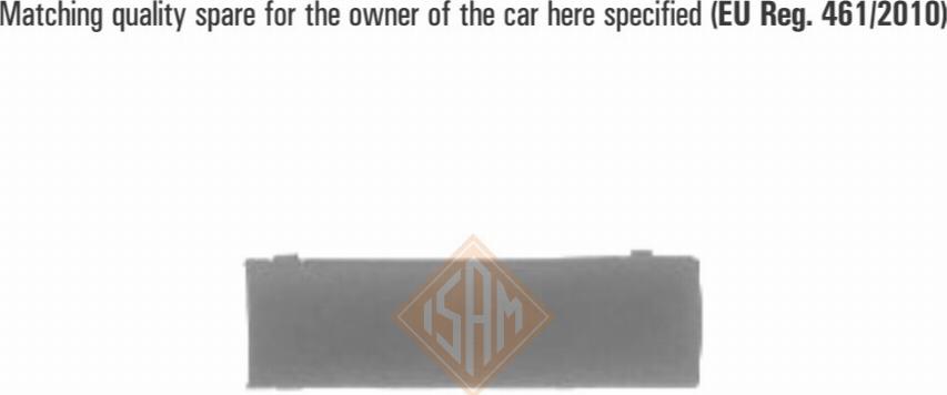 Isam 1112810 - Покриття буфера, причіпне обладнання. autocars.com.ua