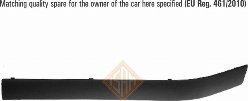 Isam 1113712 - Облицювання / захисна накладка, буфер autocars.com.ua