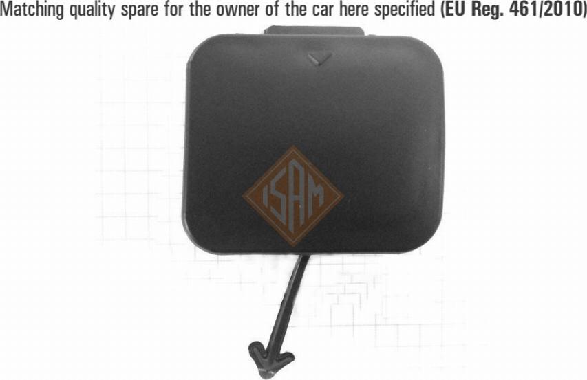 Isam 1114810 - Покриття буфера, причіпне обладнання. autocars.com.ua