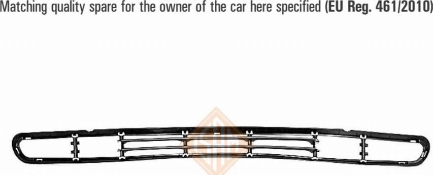 Isam 1115710 - Решітка вентилятора, буфер autocars.com.ua