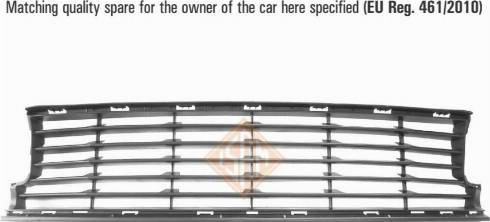 Isam 1441710 - Решітка вентилятора, буфер autocars.com.ua