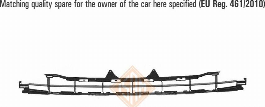 Isam 1525709 - Решітка вентилятора, буфер autocars.com.ua