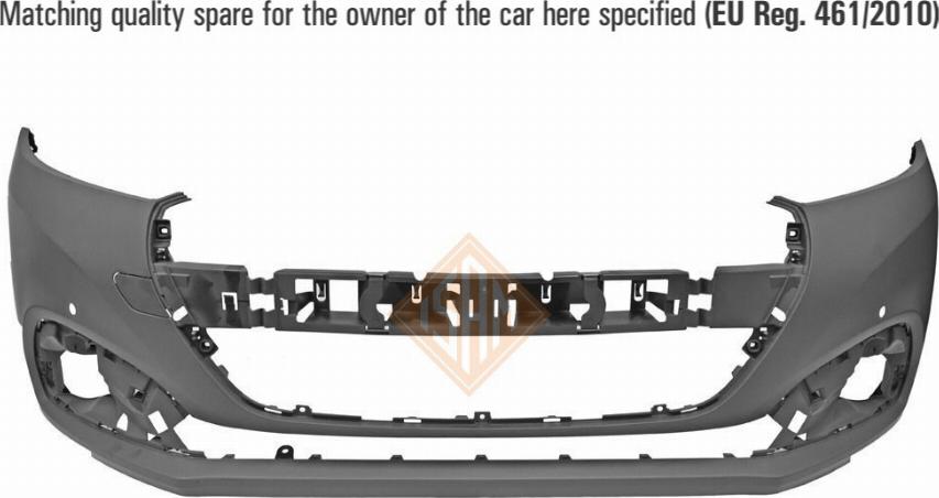 Isam 1540112 - Буфер, бампер autocars.com.ua