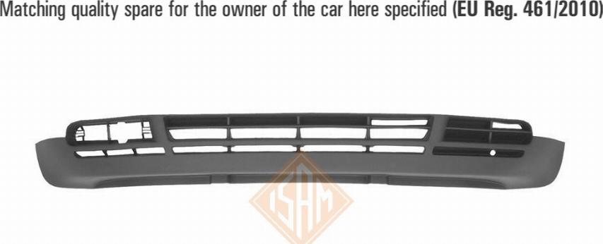 Isam 1702701 - Спойлер autocars.com.ua