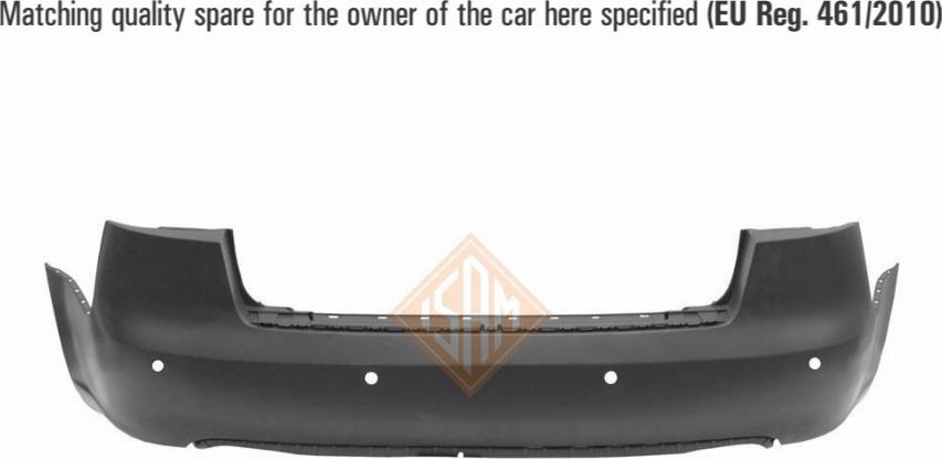 I.S.A.M. 1707121 - Буфер, бампер autocars.com.ua