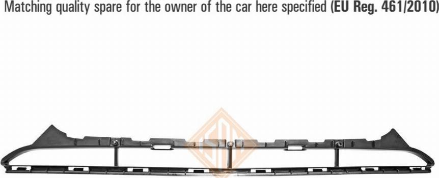 Isam 1717710 - Решітка вентилятора, буфер autocars.com.ua