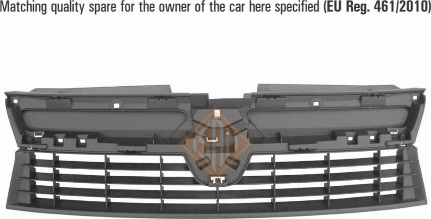 Isam 2006510 - Решітка радіатора autocars.com.ua