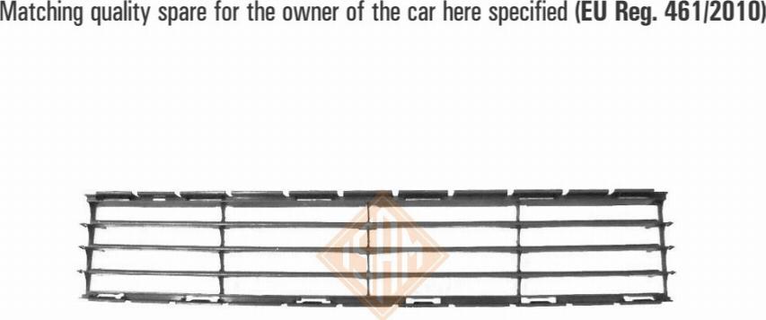 Isam 2314710 - Решітка вентилятора, буфер autocars.com.ua