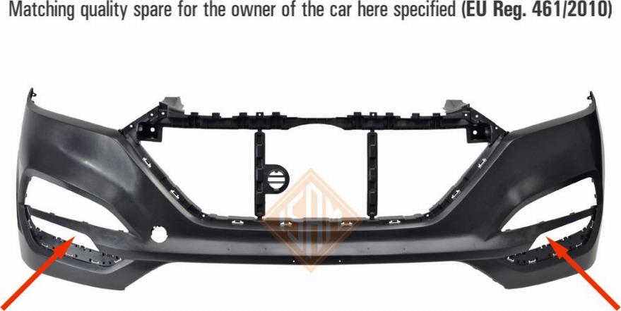 I.S.A.M. 3018112 - Буфер, бампер autocars.com.ua