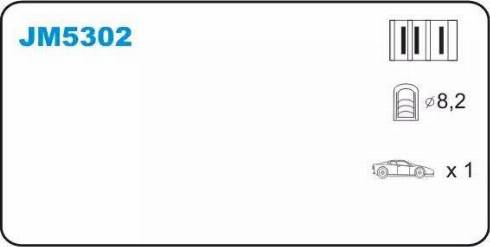Janmor JM5302 - Котушка запалювання autocars.com.ua
