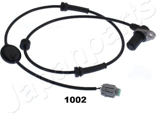 Japanparts ABS-1002 - Датчик ABS, частота вращения колеса avtokuzovplus.com.ua