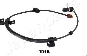 Japanparts ABS-1018 - Датчик ABS, частота обертання колеса autocars.com.ua