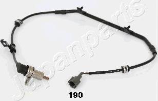 Japanparts ABS-190 - Датчик ABS, частота обертання колеса autocars.com.ua