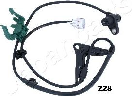 Japanparts ABS-228 - Датчик ABS, частота обертання колеса autocars.com.ua