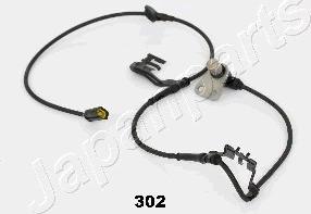 Japanparts ABS-302 - Датчик ABS, частота обертання колеса autocars.com.ua