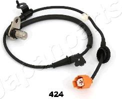 Japanparts ABS-424 - Датчик ABS, частота вращения колеса avtokuzovplus.com.ua