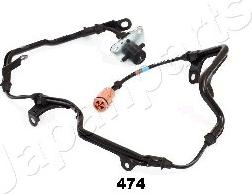 Japanparts ABS-474 - Датчик ABS, частота обертання колеса autocars.com.ua