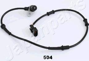 Japanparts ABS-504 - Датчик ABS, частота обертання колеса autocars.com.ua