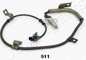 Japanparts ABS-511 - Датчик ABS, частота обертання колеса autocars.com.ua