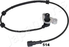 Japanparts ABS-514 - Датчик ABS, частота обертання колеса autocars.com.ua