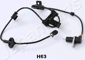 Japanparts ABS-H63 - Датчик ABS, частота вращения колеса avtokuzovplus.com.ua