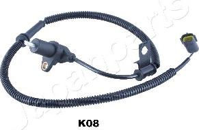 Japanparts ABS-K08 - Датчик ABS, частота обертання колеса autocars.com.ua