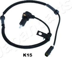 Japanparts ABS-K15 - Датчик ABS, частота вращения колеса avtokuzovplus.com.ua