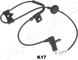 Japanparts ABS-K17 - Датчик ABS, частота вращения колеса avtokuzovplus.com.ua