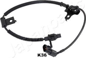 Japanparts ABS-K36 - Датчик ABS, частота вращения колеса avtokuzovplus.com.ua